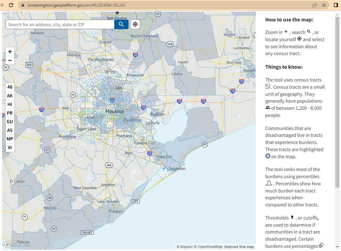 A Map Towards Climate And Economic Justice Citizens Environmental