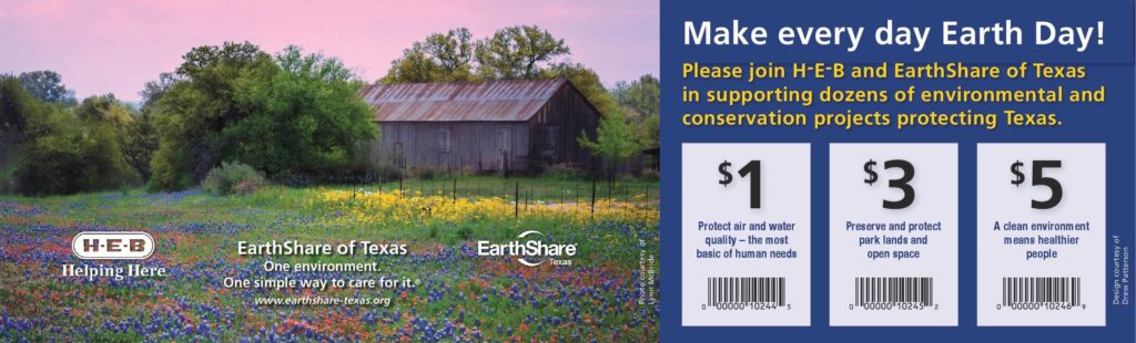 Please Support CEC & EarthShare at HEB!